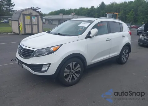 2012 Kia Sportage Ex z USA, uszkodzony, nr VIN KNDPC3A26C7329157